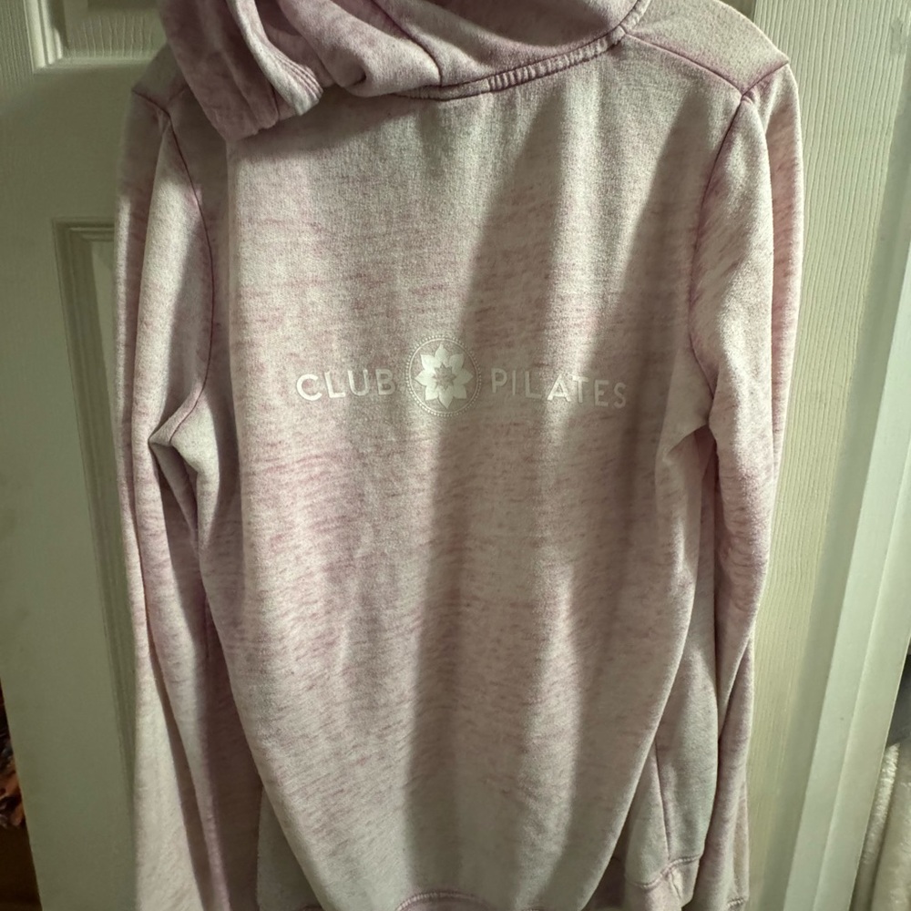 Rare Club Pilates Light Pink Zip-Up Hoodie - Picture 3 of 8